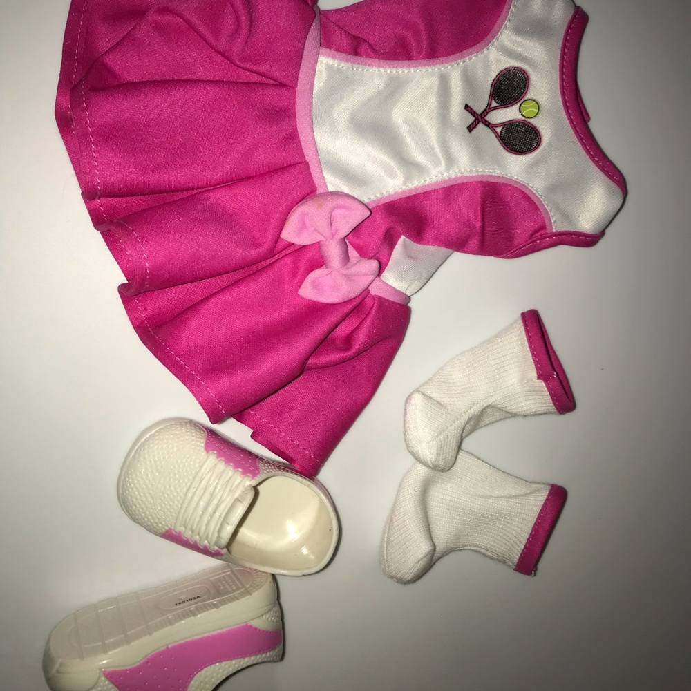 Off brand 18” Doll tennis outfit